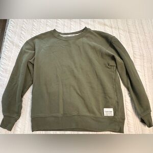 Calvin Klein performance crew neck sweatshirt